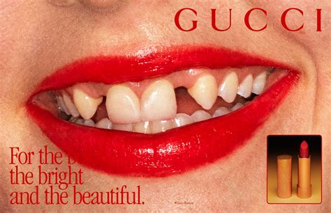 Gucci Has 58 New Lipsticks and Beauty Ad With Crooked Teeth